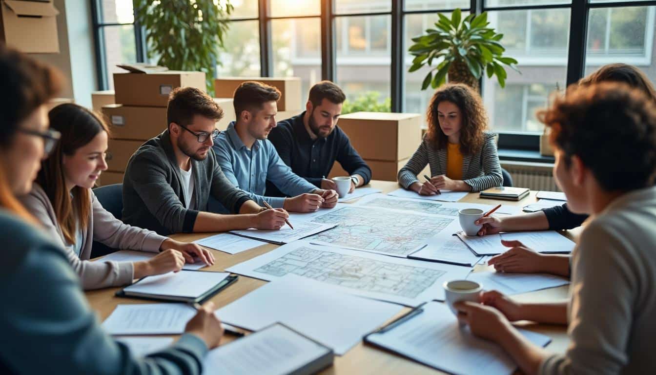 Illustration: Comment bien préparer et planifier le transfert de vos bureaux