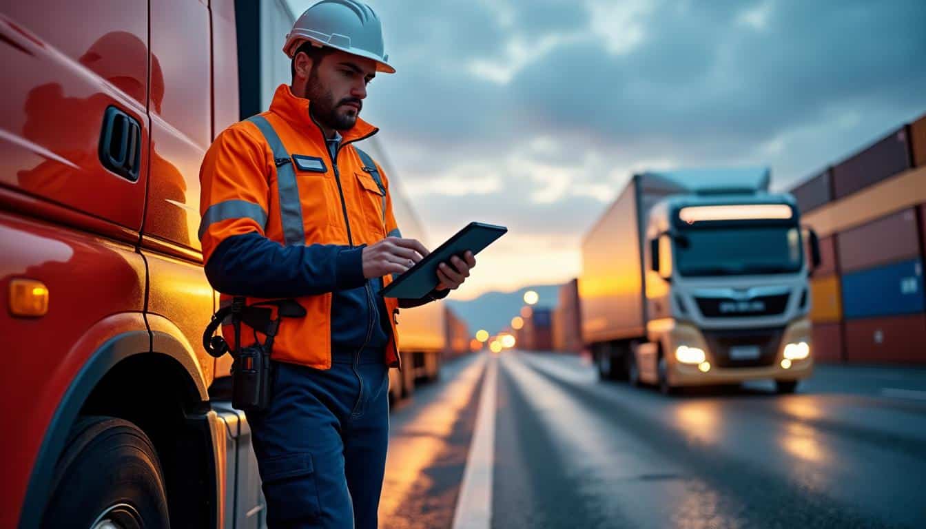 Illustration: Comprendre le titre professionnel du conducteur routier de marchandises sur porteur