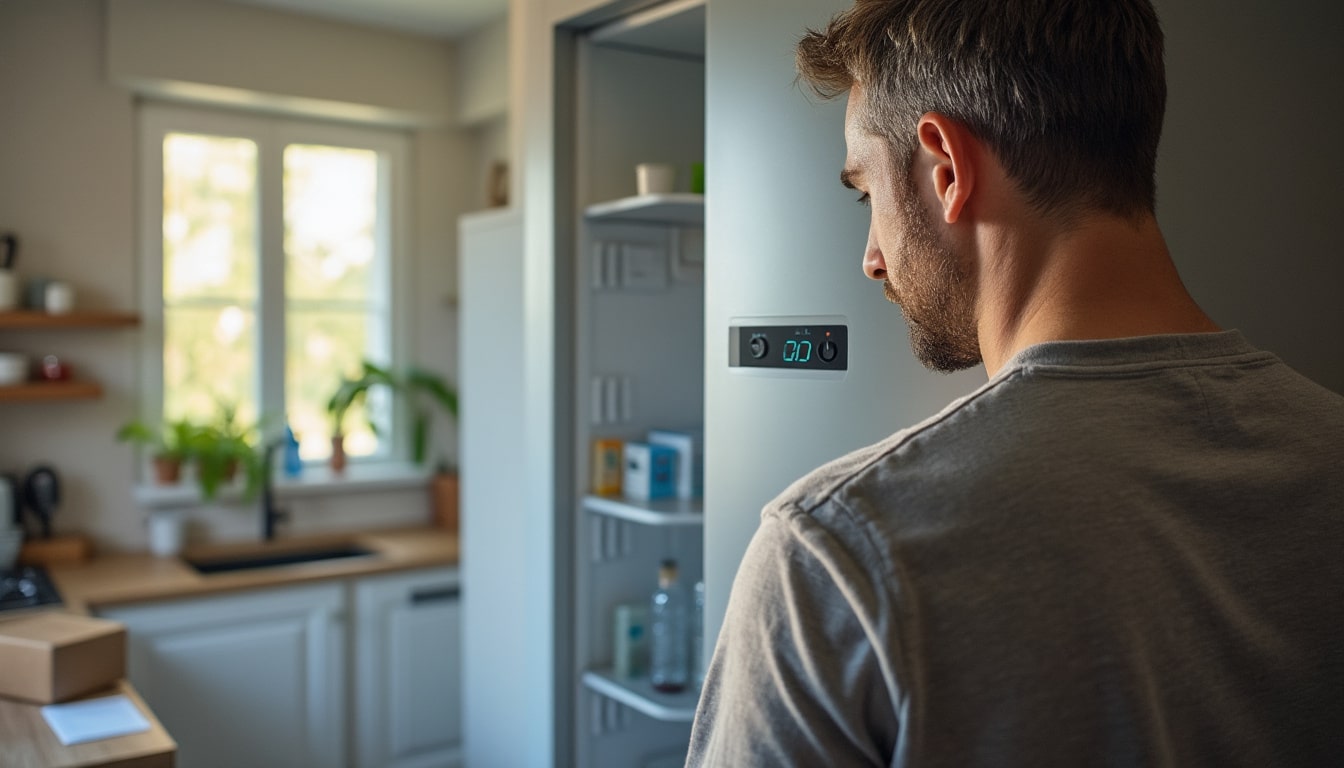 Illustration: Pourquoi il faut attendre avant de brancher le frigo neuf