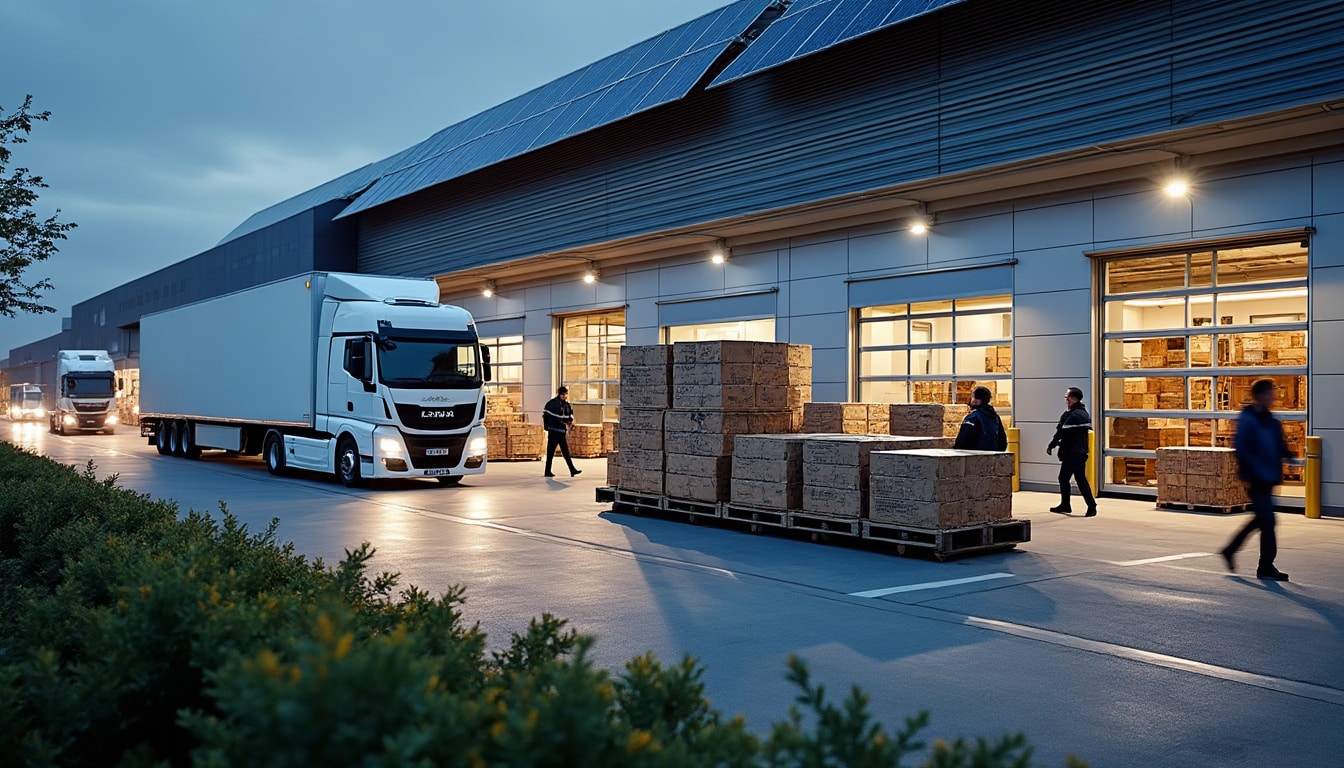 Denain logistique : hub stratégique et innovations durables