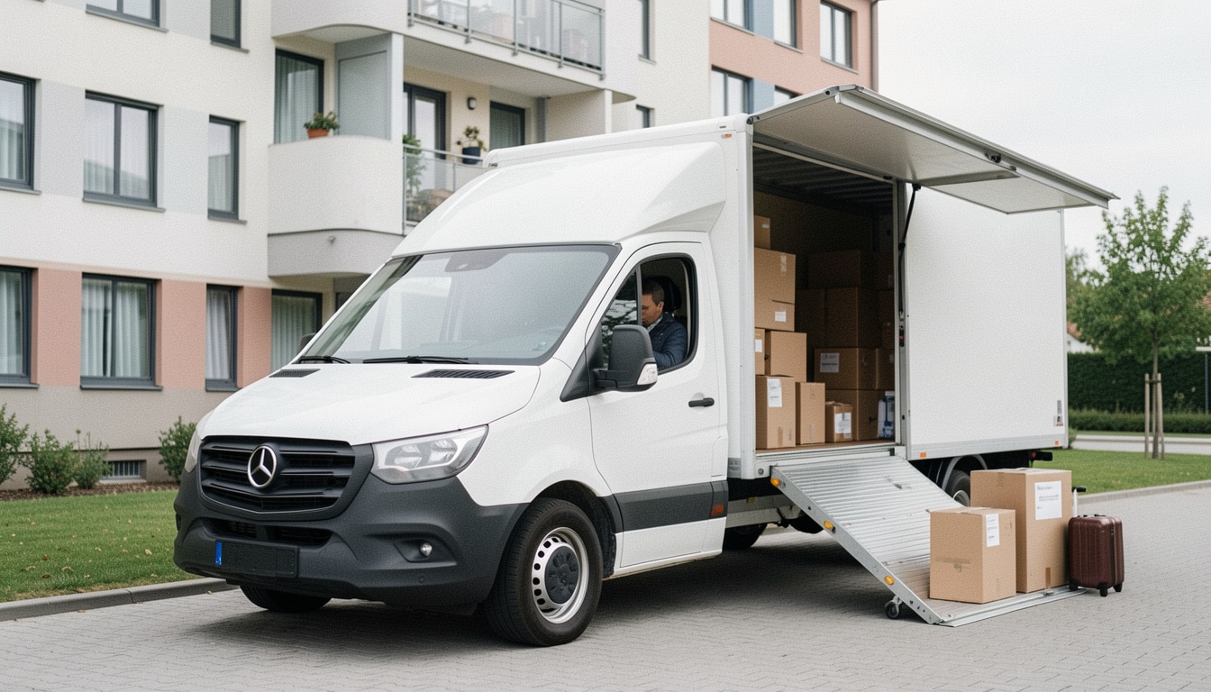 Louer un camion 20 m³ avec hayon en aller simple