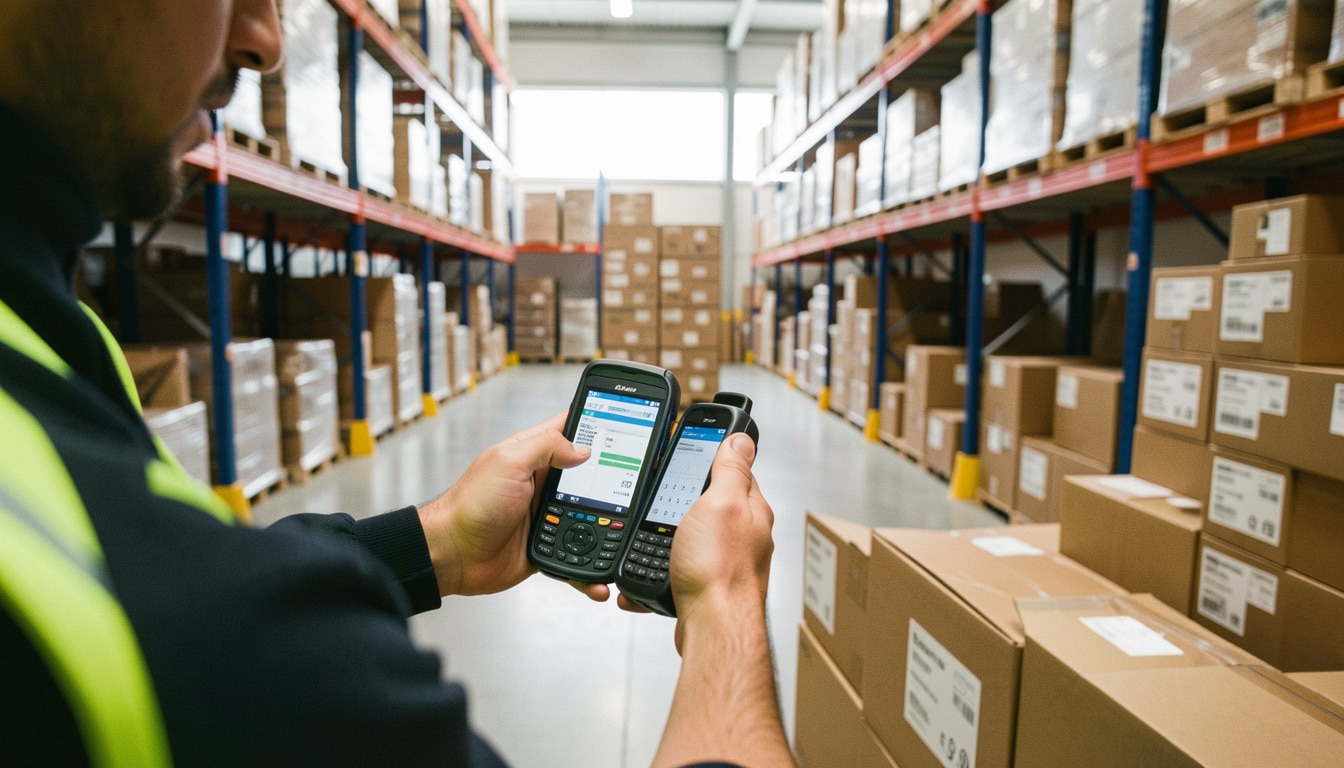 Terminal mobile en logistique : usages et avantages