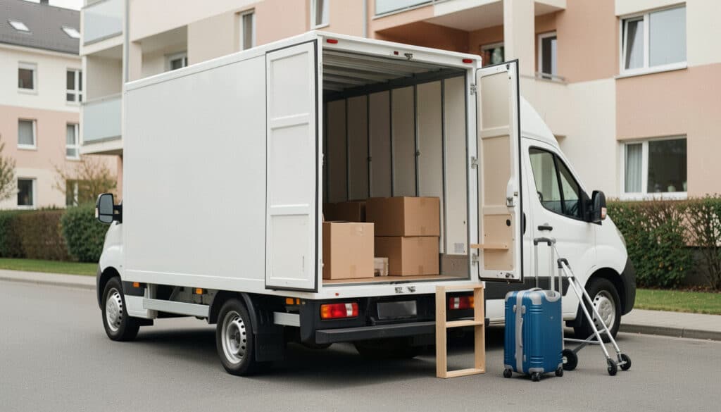 Camion de 6 m³ : volume, chargement et location