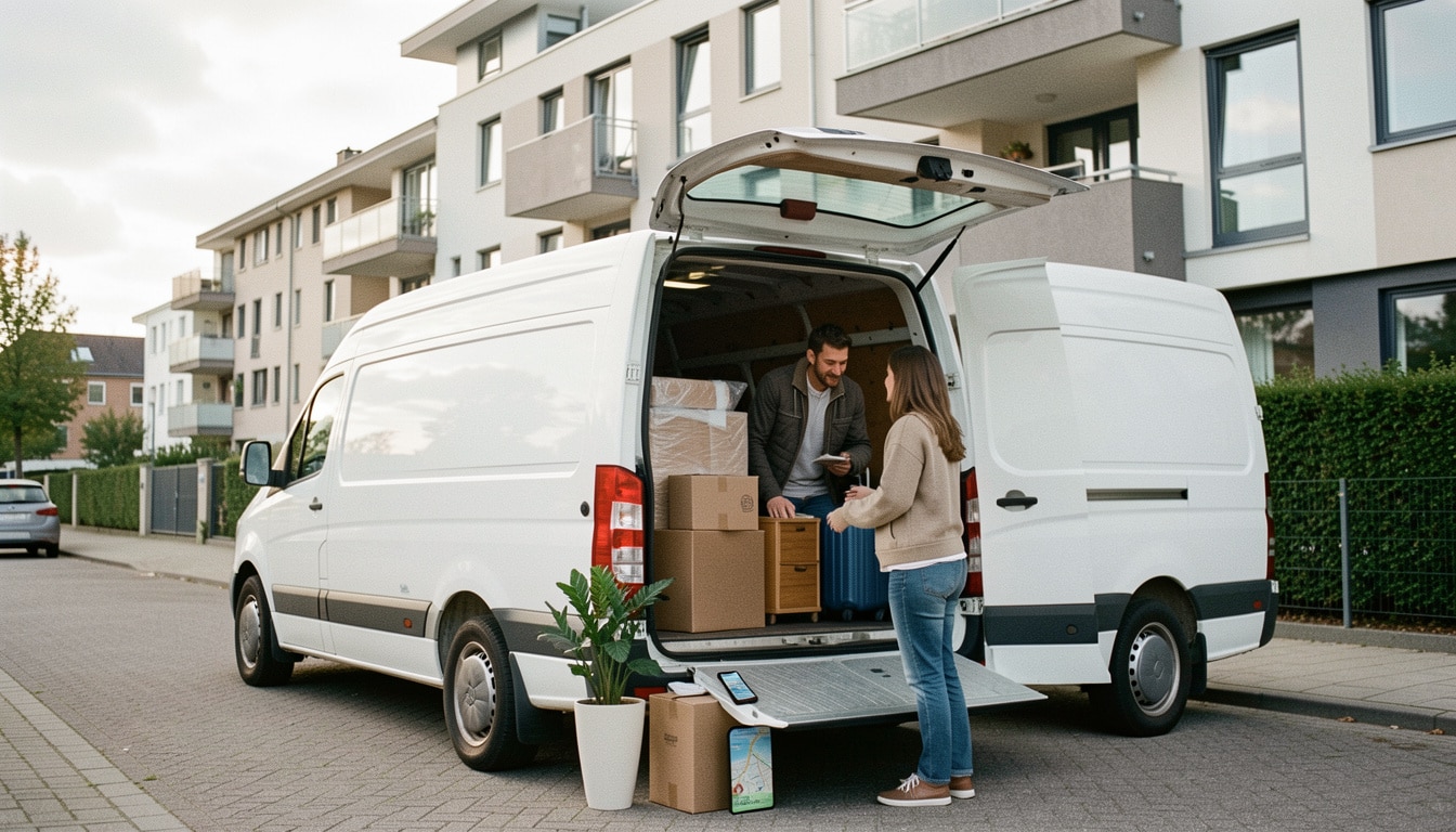 Location d’utilitaire en aller simple pour déménager